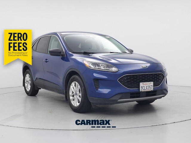 Blue 2022 Ford Escape Hybrid SUV / Crossover All-Wheel Drive Automatic