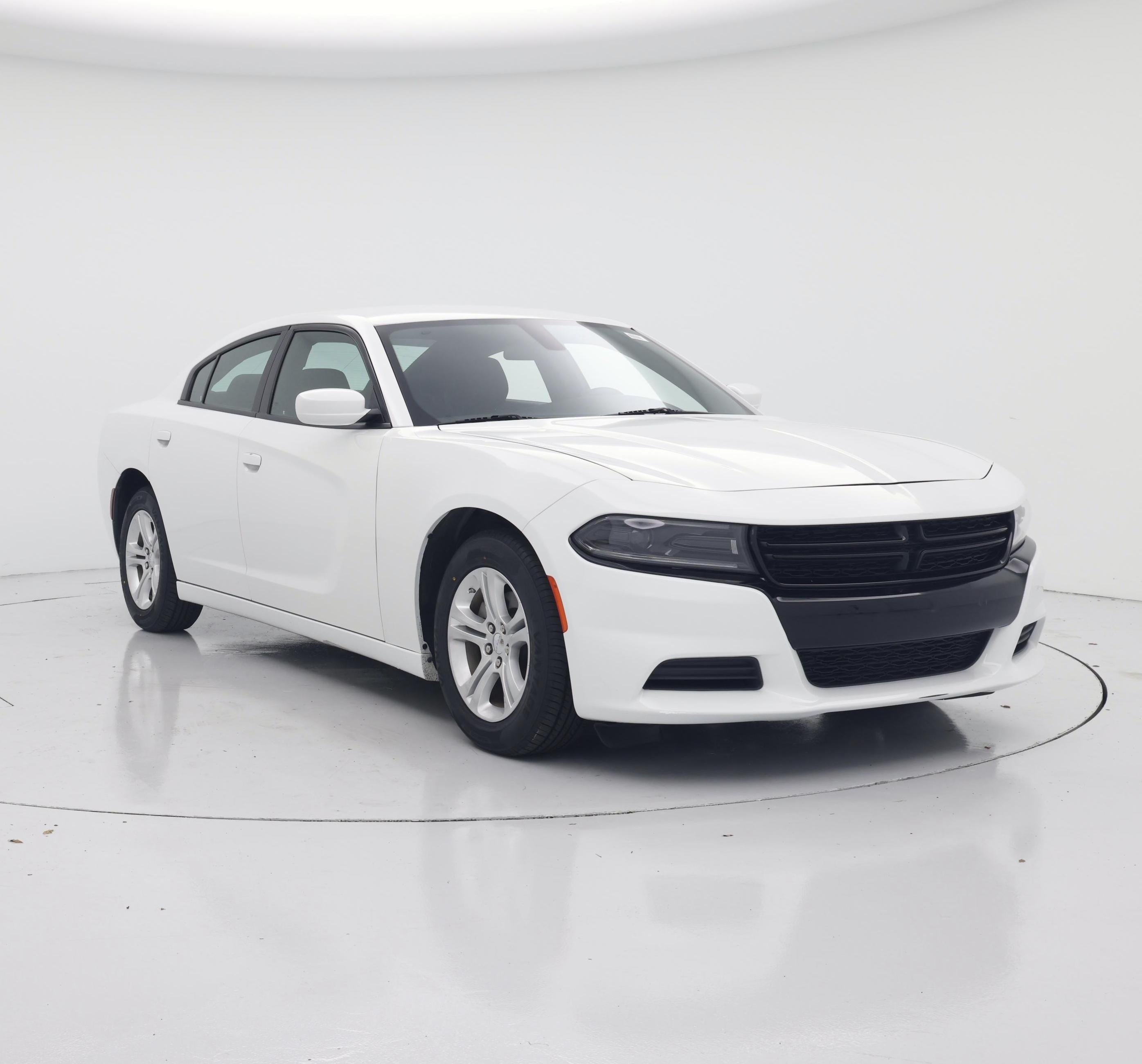 White 2022 Dodge Charger Sedan Rear-Wheel Drive Automatic
