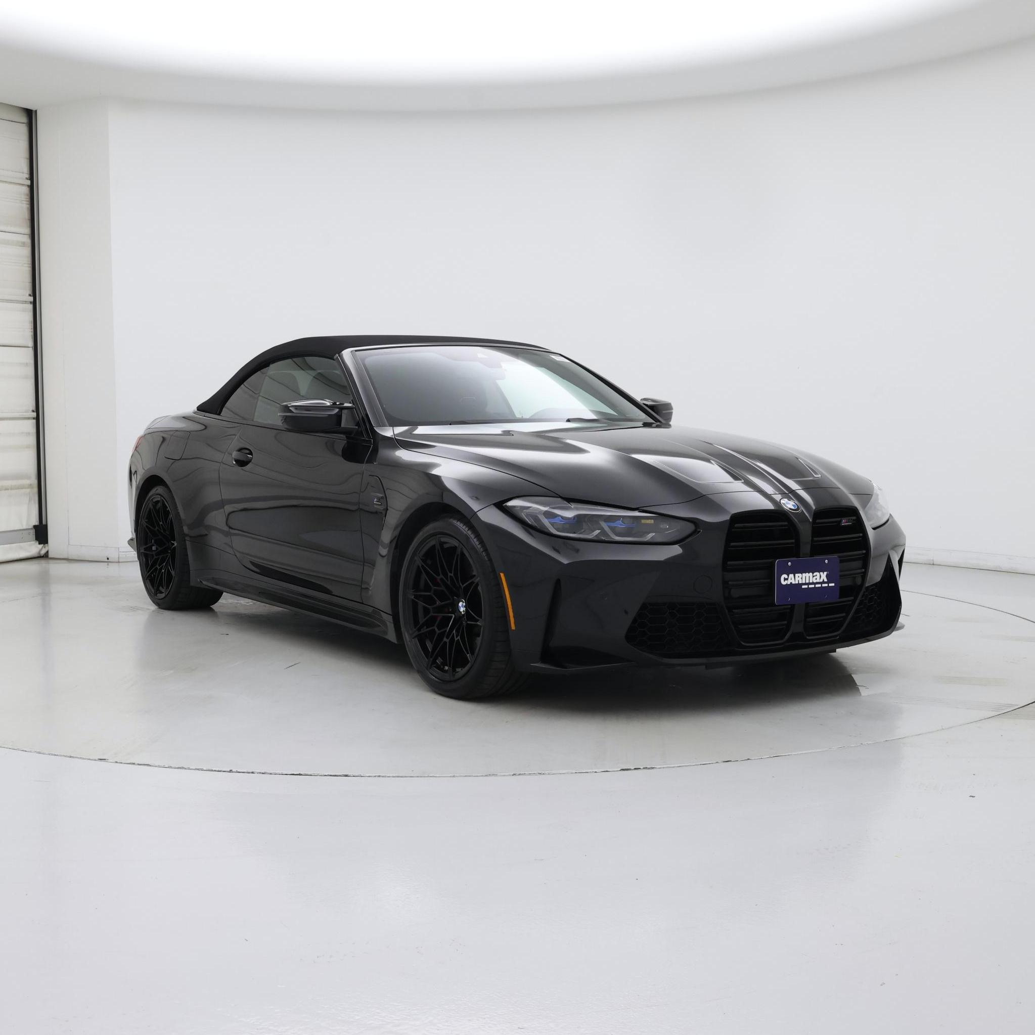 Black 2022 BMW M4 Convertible All-Wheel Drive Automatic