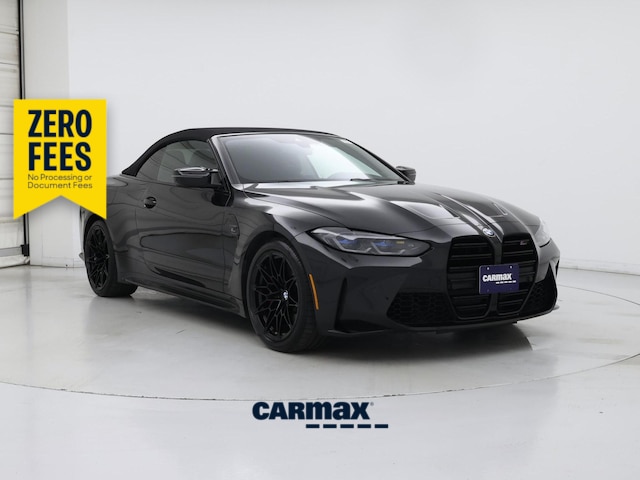 Black 2022 BMW M4 Convertible All-Wheel Drive Automatic