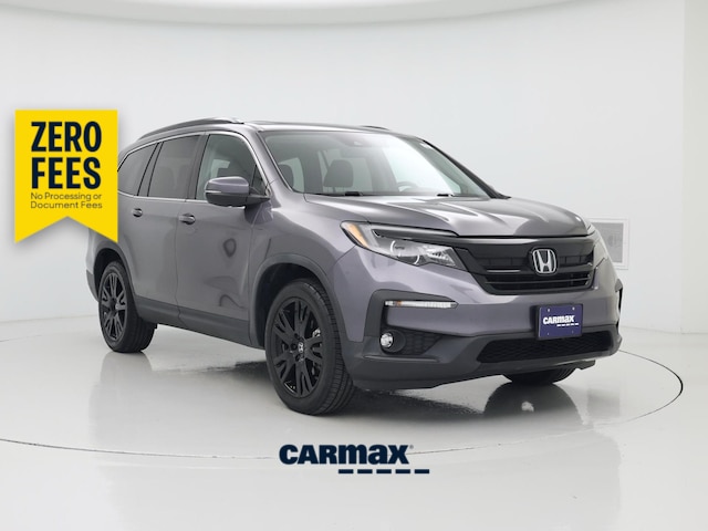 Gray 2022 Honda Pilot SUV / Crossover Front-Wheel Drive Automatic