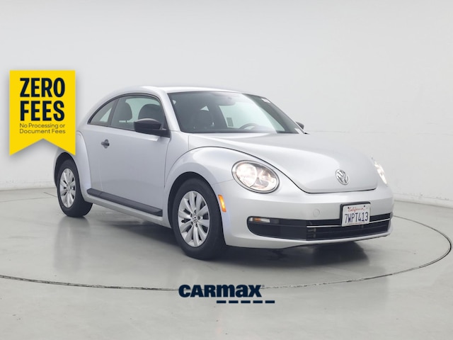 Silver 2016 Volkswagen Beetle Hatchback Front-Wheel Drive Automatic