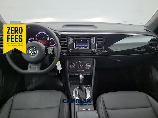 Silver 2016 Volkswagen Beetle Hatchback Front-Wheel Drive Automatic