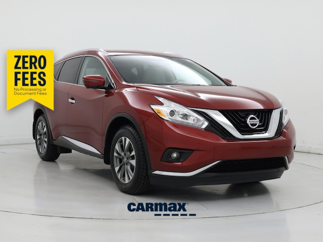 Red 2017 Nissan Murano SUV / Crossover All-Wheel Drive Automatic