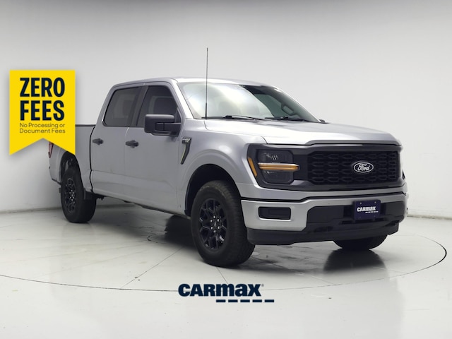 Silver 2025 Ford F-150 Pickup Truck Four-Wheel Drive Automatic