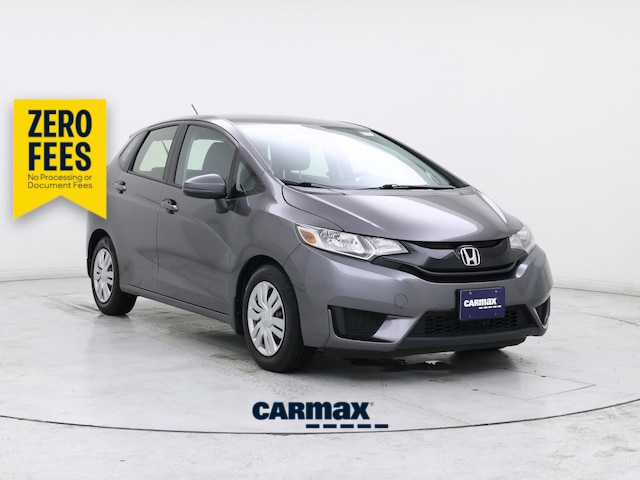 Gray 2016 Honda Fit Hatchback Front-Wheel Drive Automatic