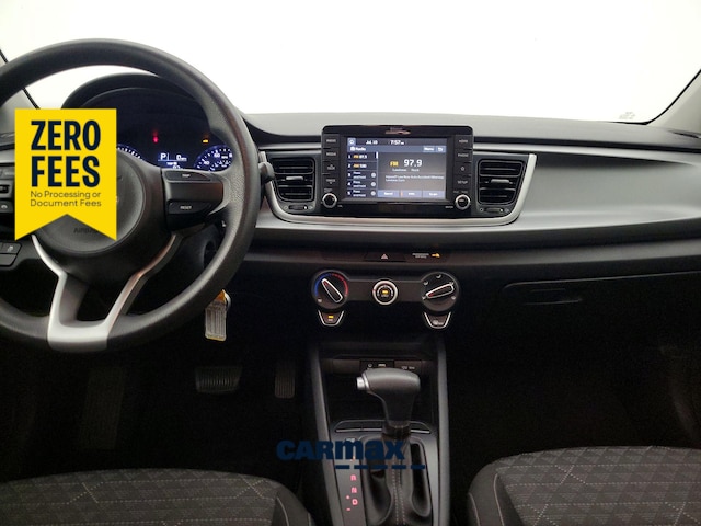 White 2020 Kia Rio Sedan Front-Wheel Drive Automatic