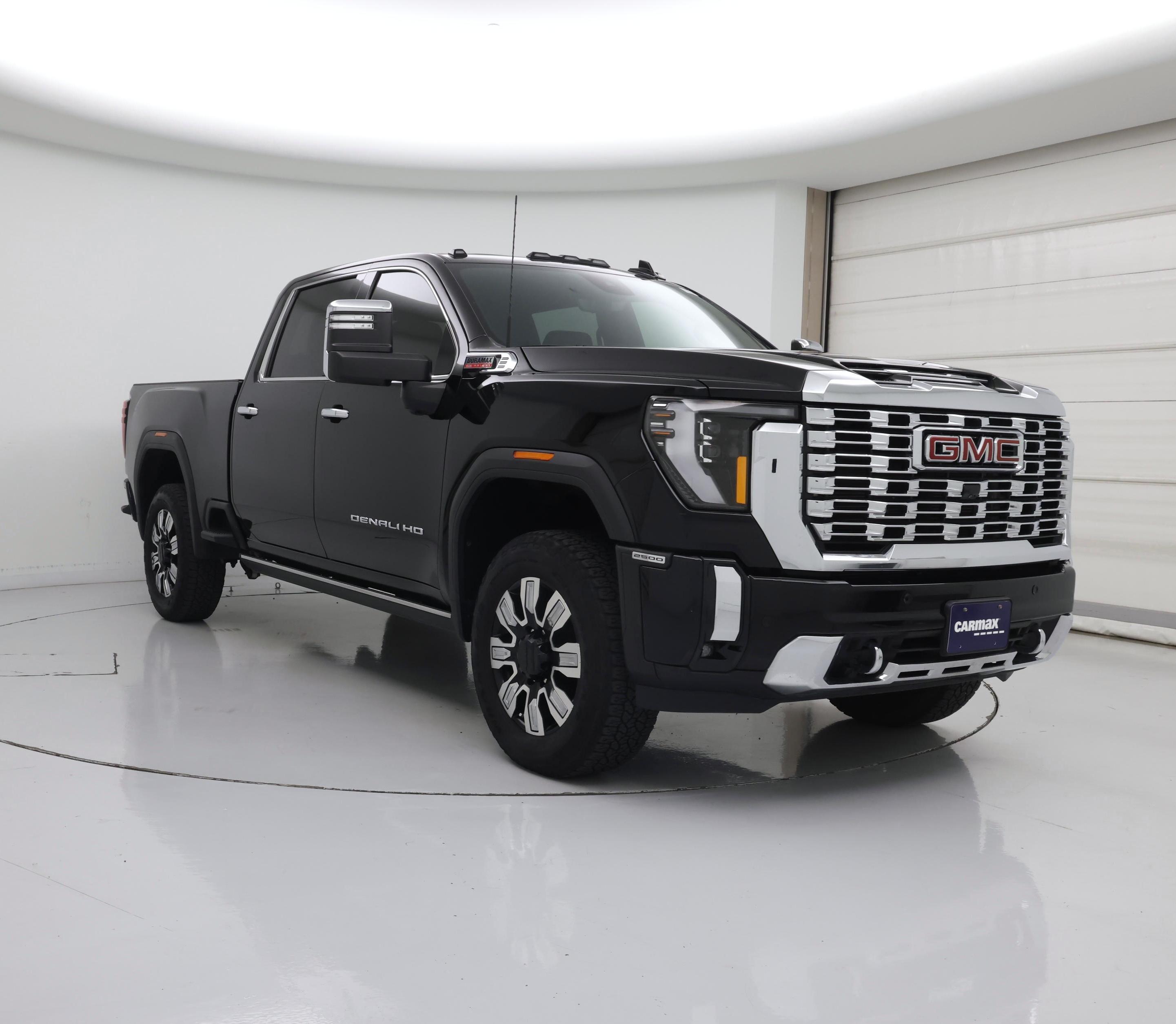 Black 2024 GMC Sierra 2500HD Pickup Truck Four-Wheel Drive Automatic