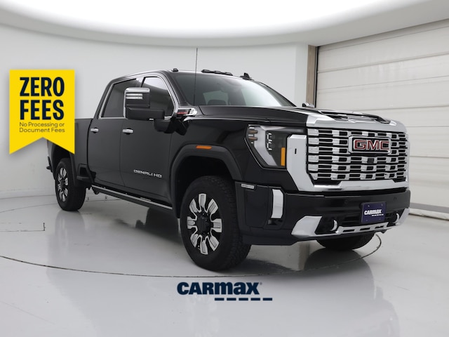 Black 2024 GMC Sierra 2500HD Pickup Truck Four-Wheel Drive Automatic