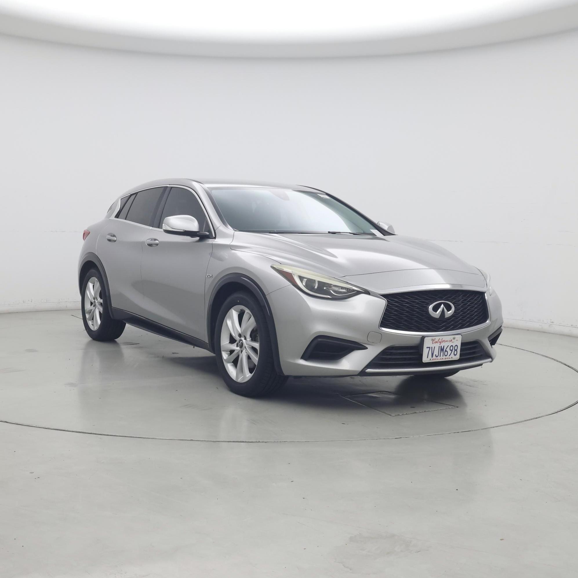 Silver 2017 INFINITI QX30 SUV / Crossover Front-Wheel Drive Automatic