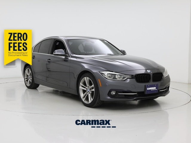 Gray 2018 BMW 3 Series Sedan Rear-Wheel Drive Automatic