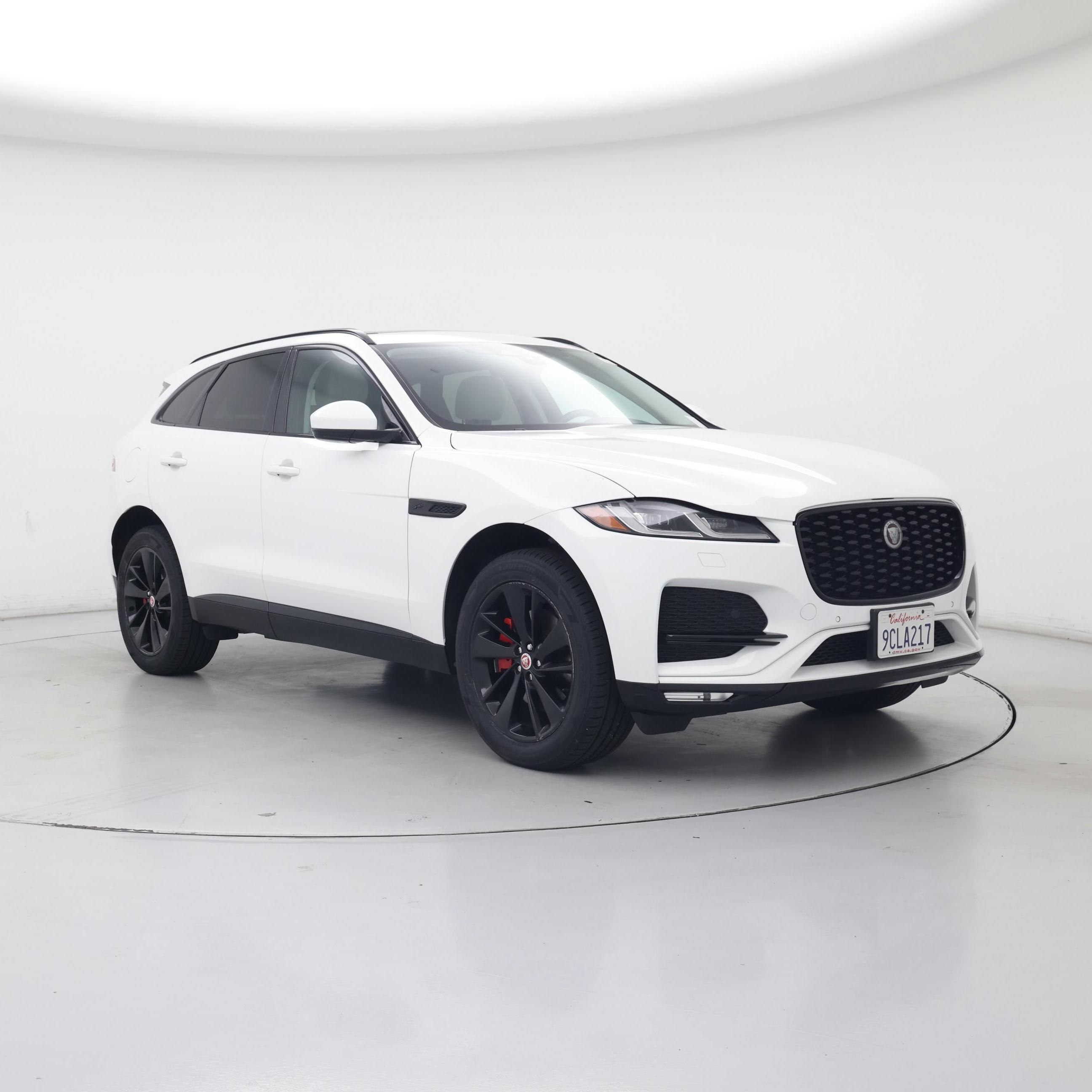 White 2022 Jaguar F-PACE SUV / Crossover All-Wheel Drive Automatic