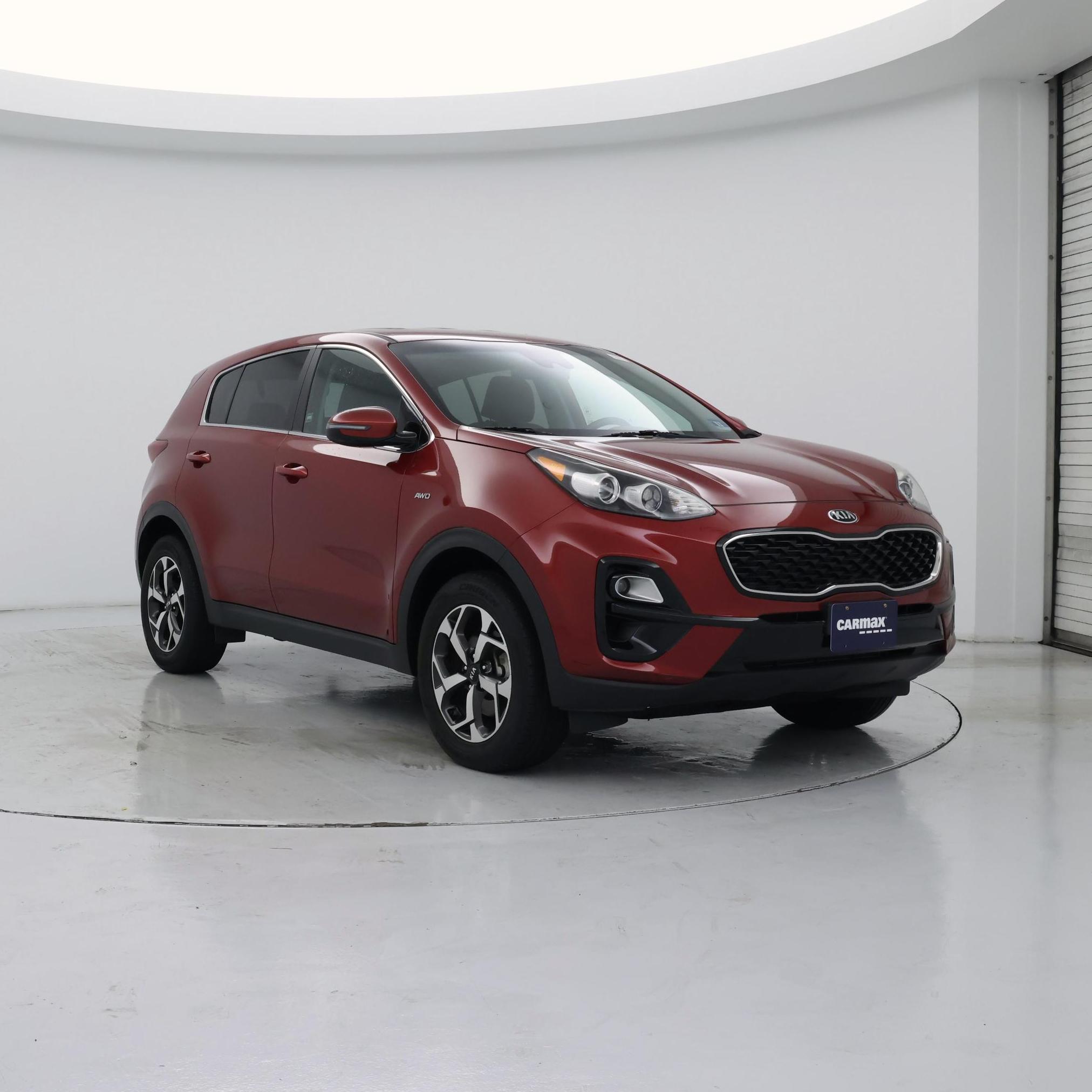 Red 2020 Kia Sportage SUV / Crossover All-Wheel Drive Automatic