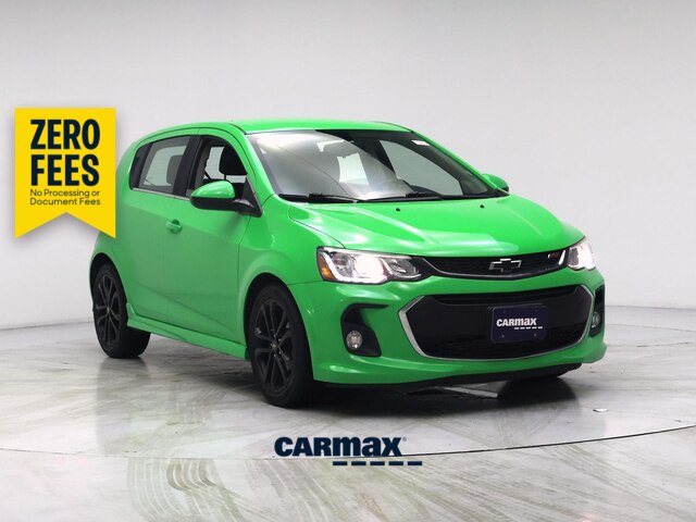 Green 2017 Chevrolet Sonic Hatchback Front-Wheel Drive Automatic