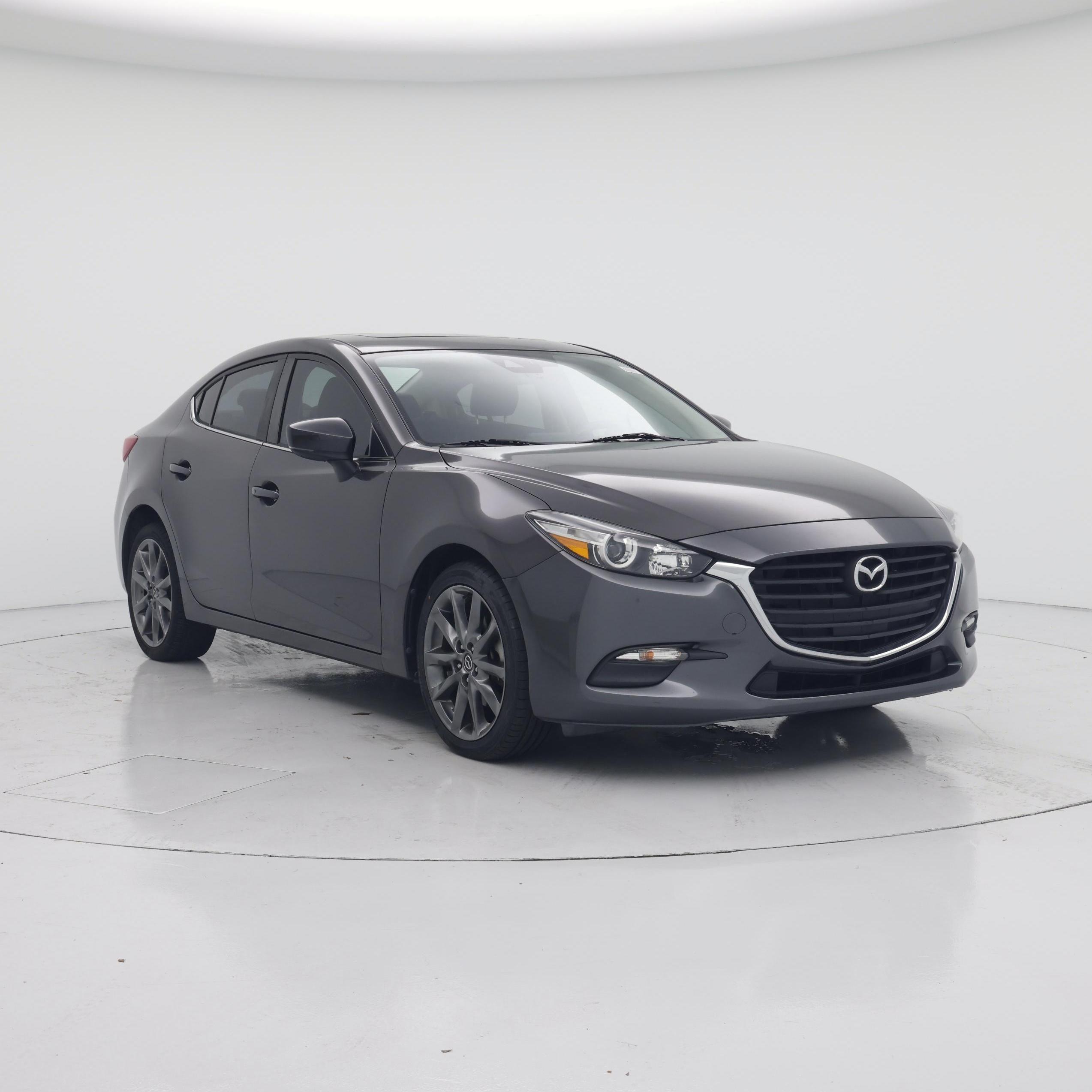 Gray 2018 Mazda MAZDA3 Sedan Front-Wheel Drive Automatic