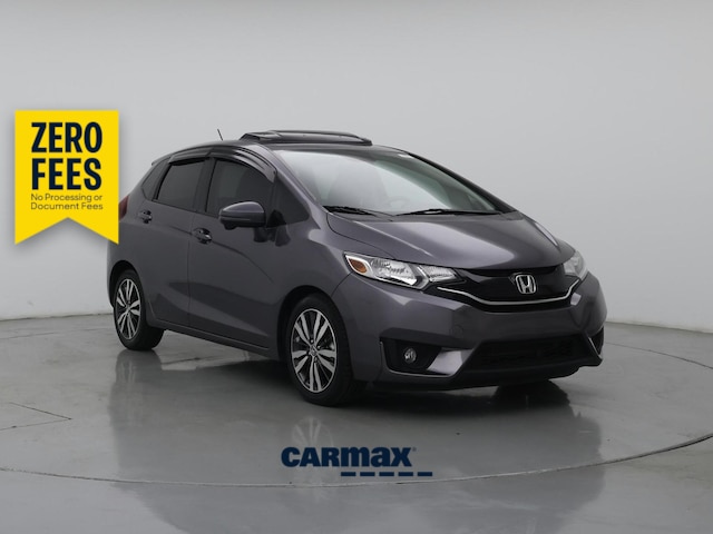 Silver 2015 Honda Fit Hatchback Front-Wheel Drive Automatic