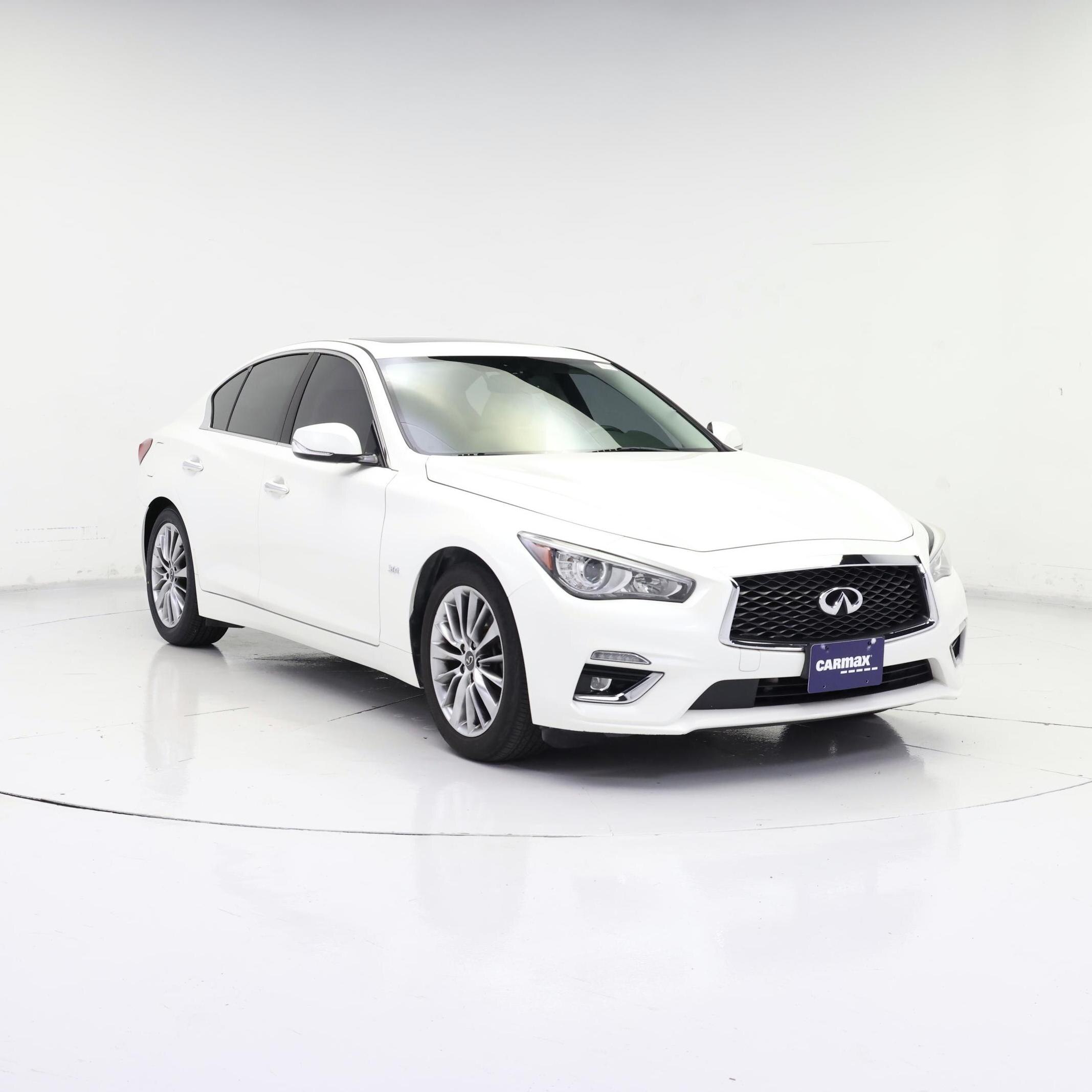 Silver 2020 INFINITI Q50 Sedan Rear-Wheel Drive Automatic
