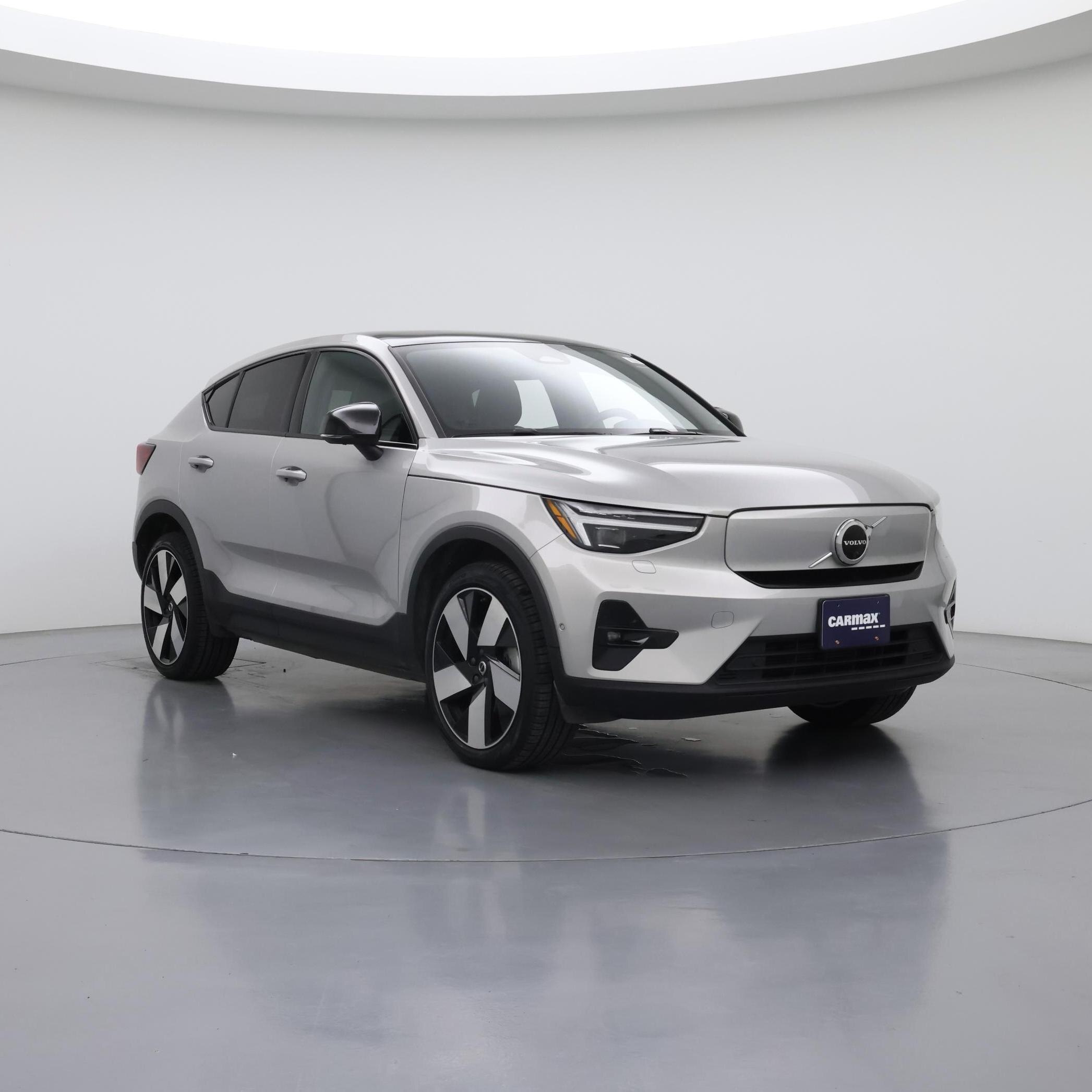 Silver 2023 Volvo C40 Recharge SUV / Crossover All-Wheel Drive Automatic