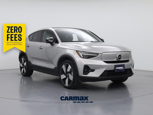Silver 2023 Volvo C40 Recharge SUV / Crossover All-Wheel Drive Automatic