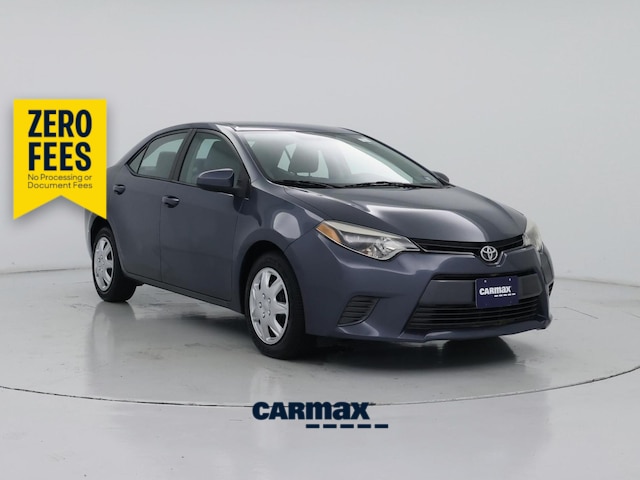 Gray 2015 Toyota Corolla Sedan Front-Wheel Drive Automatic