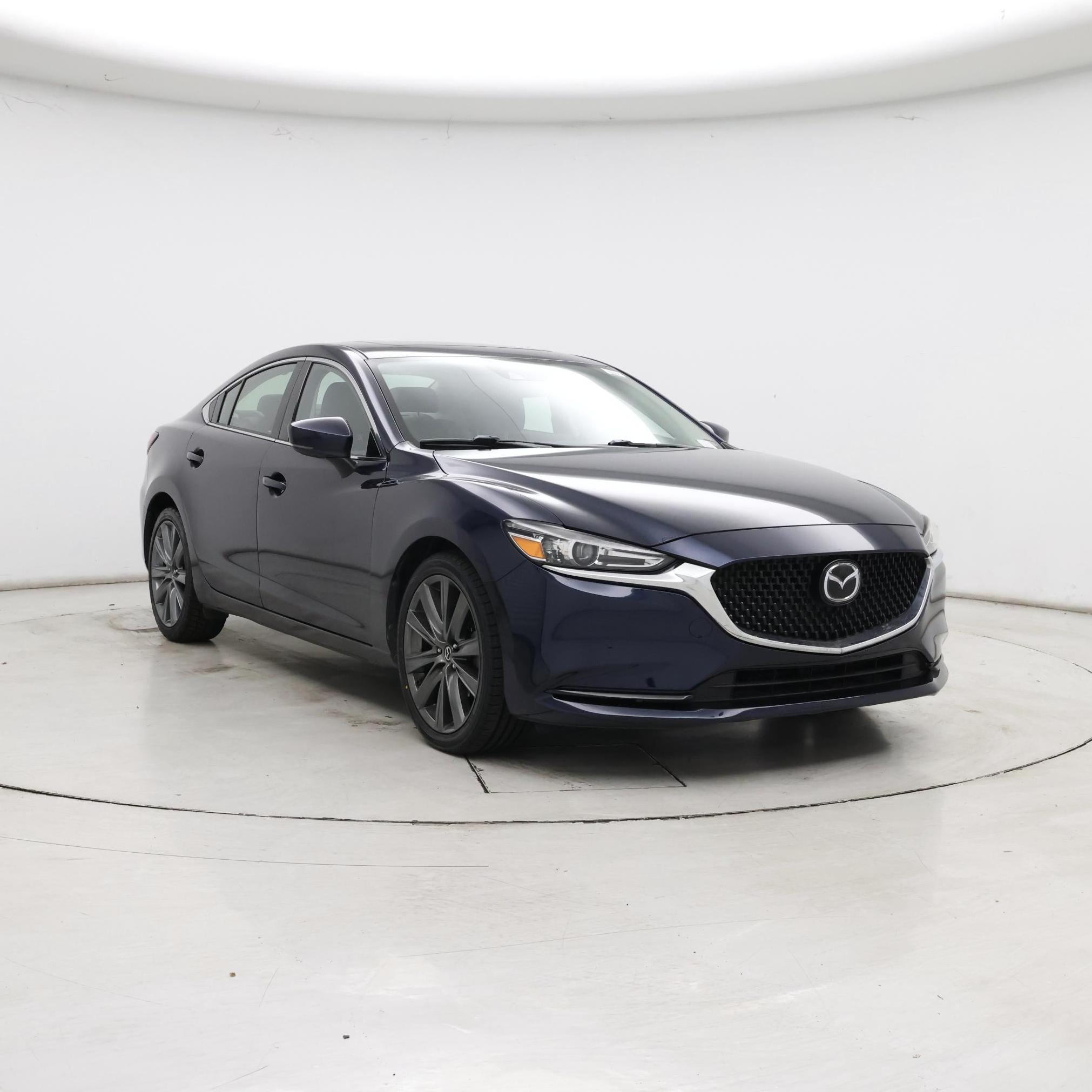 Blue 2018 Mazda MAZDA6 Sedan Front-Wheel Drive Automatic