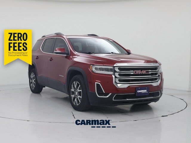 Red 2020 GMC Acadia SUV / Crossover Front-Wheel Drive Automatic
