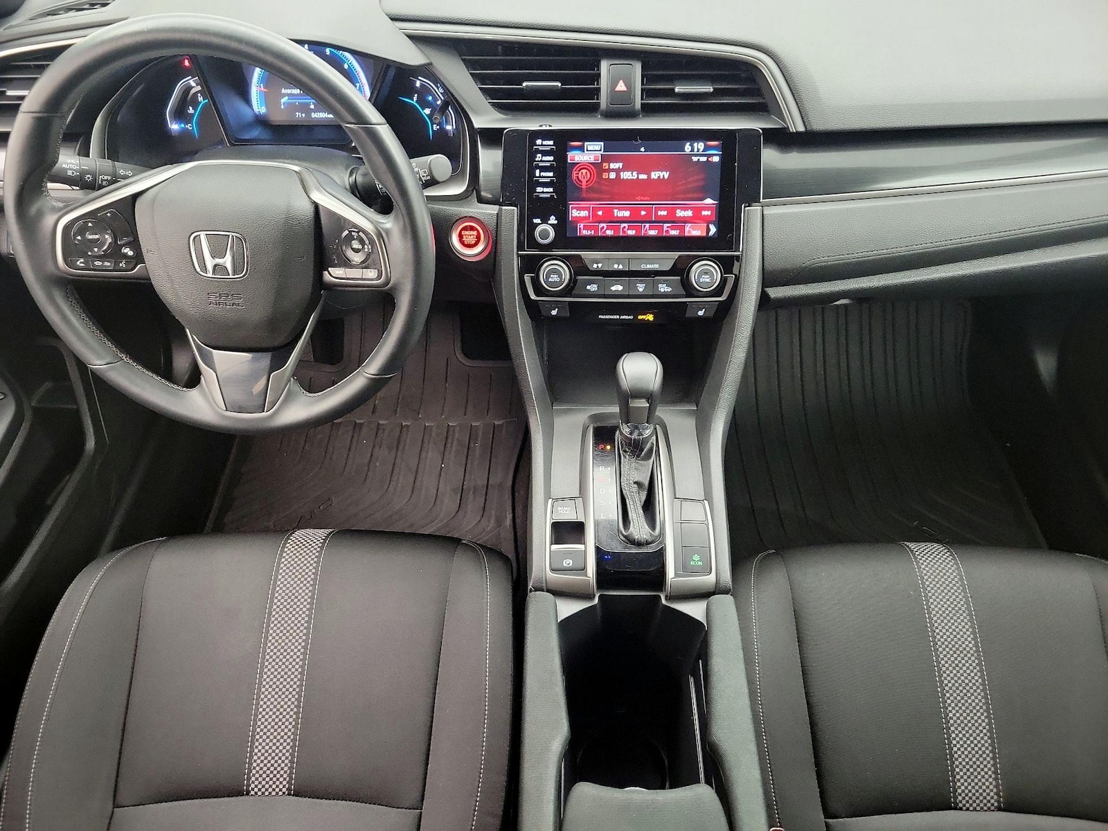 2020 Honda Civic Hatchback EX - Photo 10