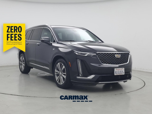 Gray 2020 Cadillac XT6 SUV / Crossover Front-Wheel Drive Automatic