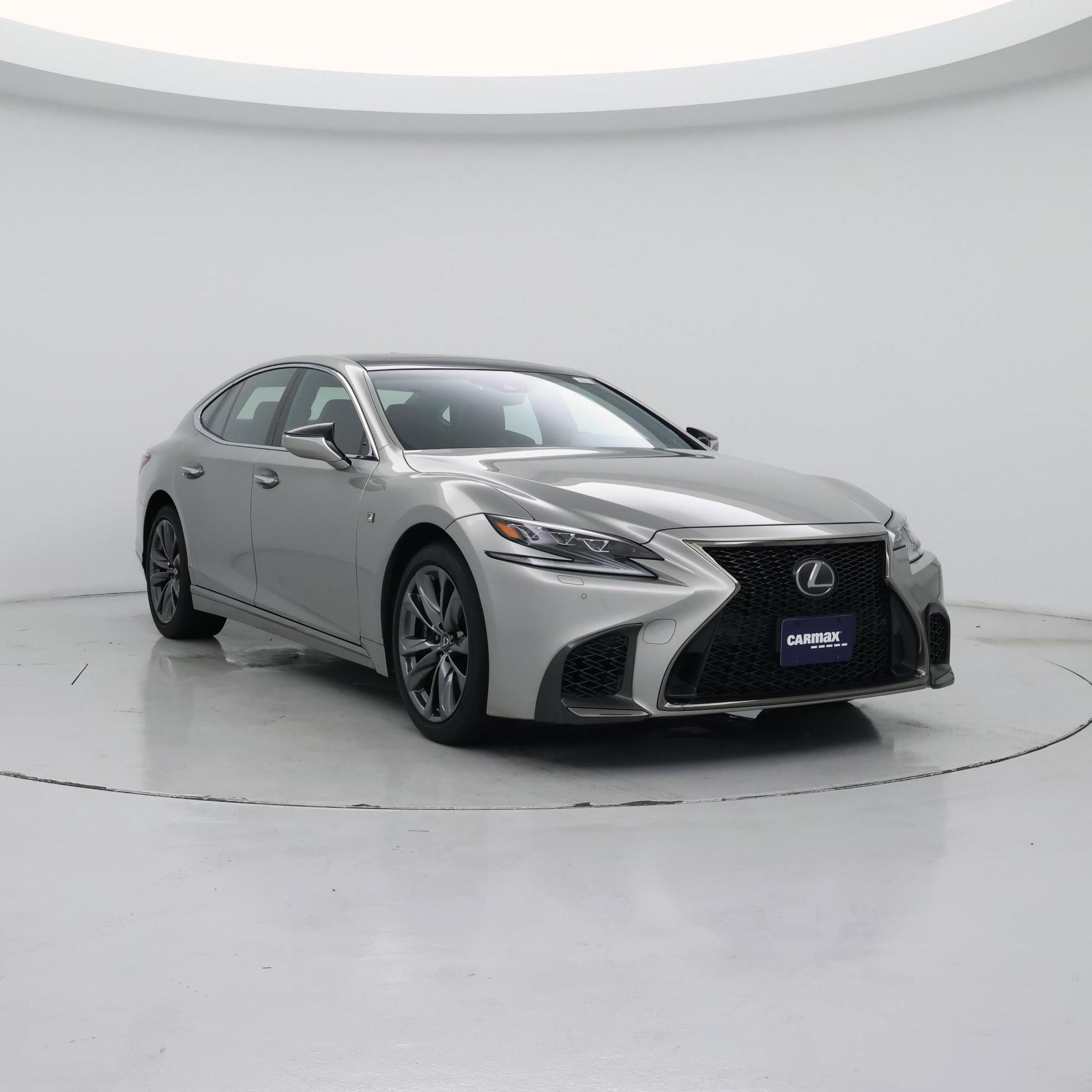 Silver 2018 Lexus LS Sedan All-Wheel Drive Automatic
