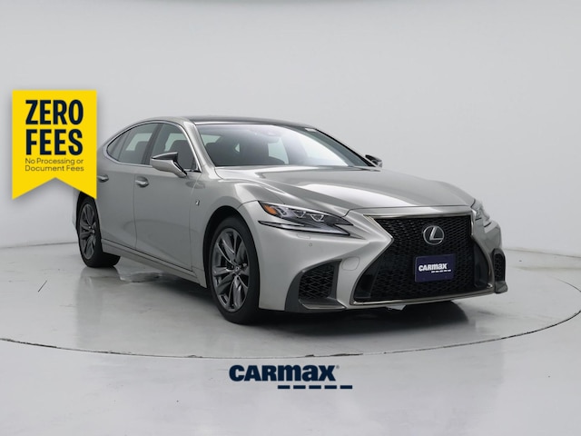 Silver 2018 Lexus LS Sedan All-Wheel Drive Automatic