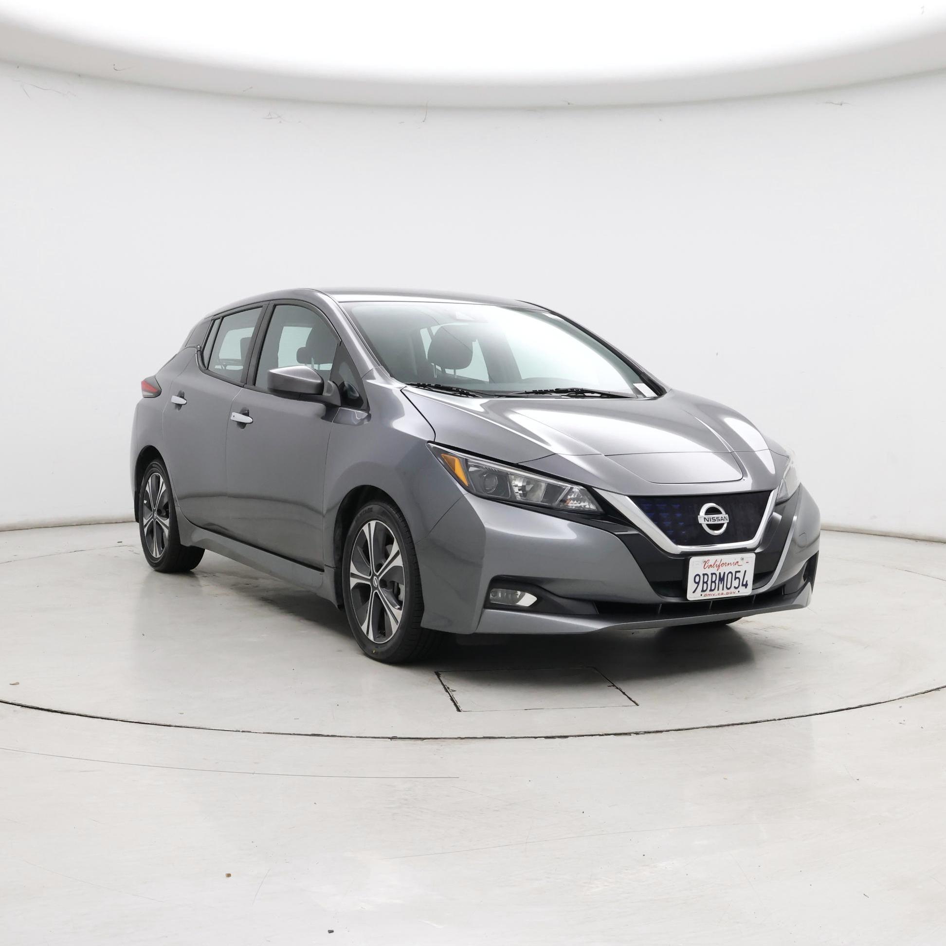 Gray 2021 Nissan LEAF Hatchback Front-Wheel Drive Automatic