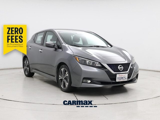 Gray 2021 Nissan LEAF Hatchback Front-Wheel Drive Automatic