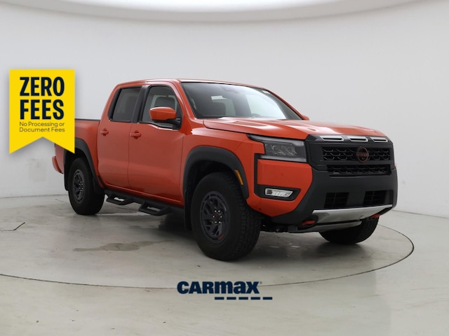 Orange 2026 Nissan Frontier Pickup Truck Four-Wheel Drive Automatic