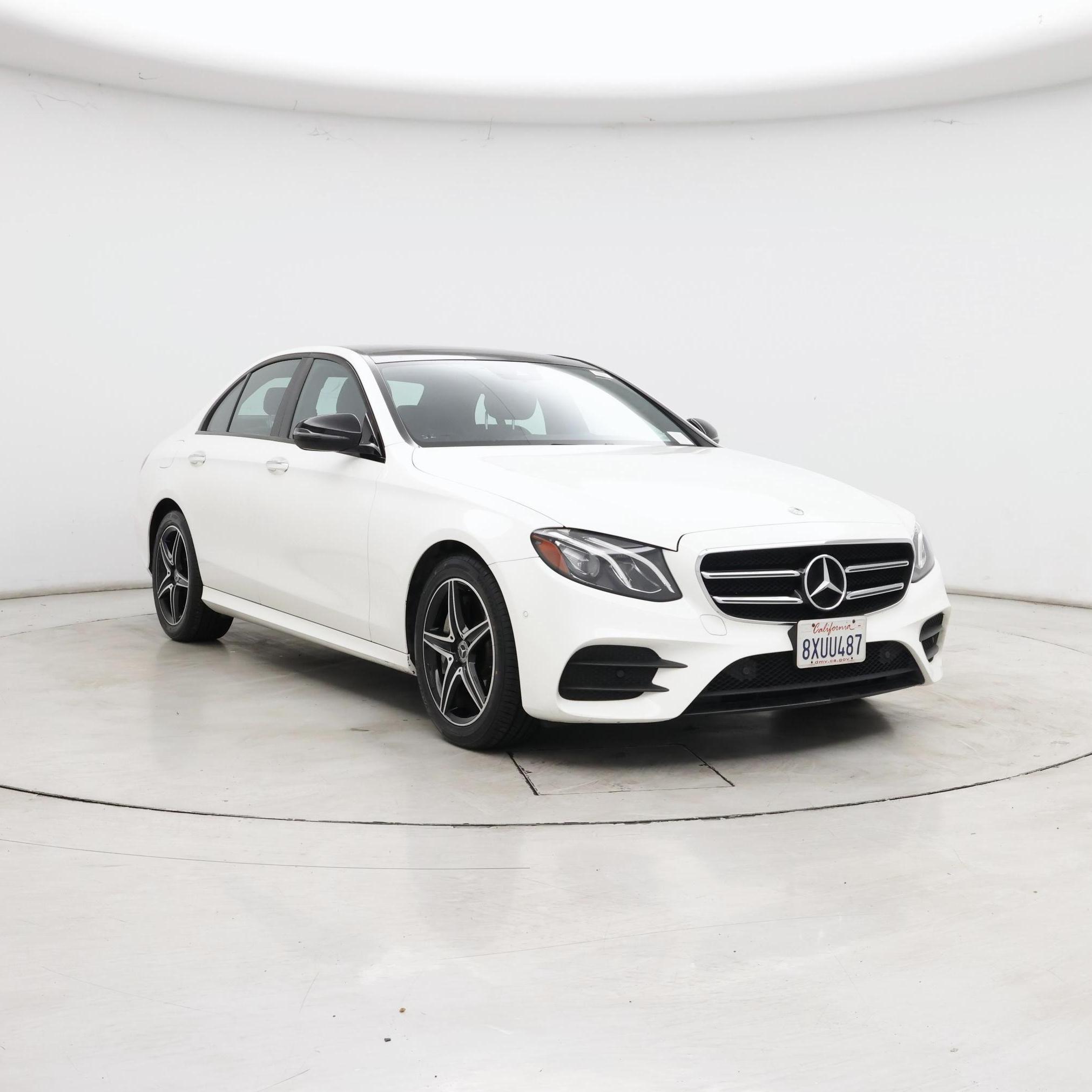 White 2018 Mercedes-Benz E-Class Sedan All-Wheel Drive Automatic