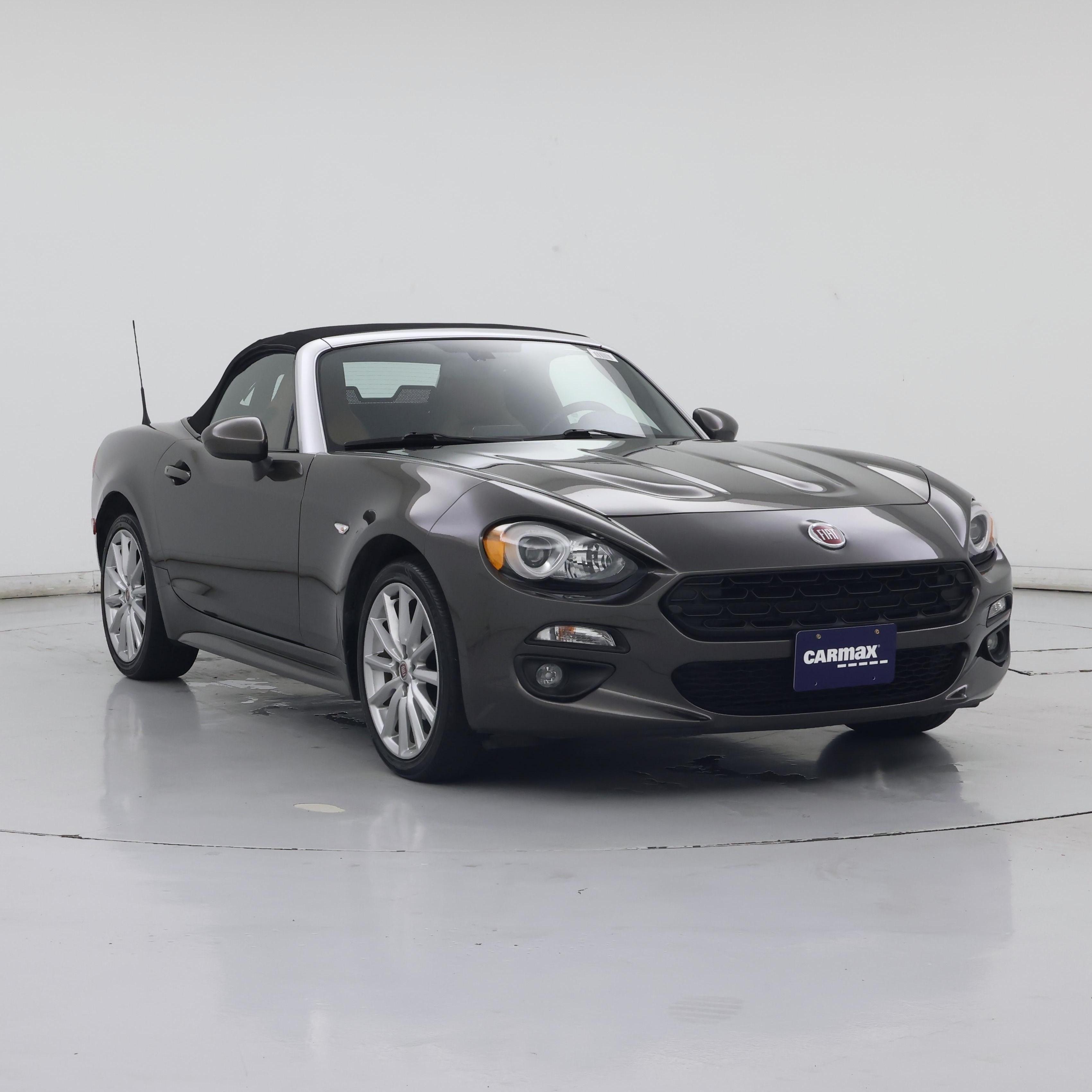 Gray 2018 FIAT 124 Spider Convertible Rear-Wheel Drive Automatic