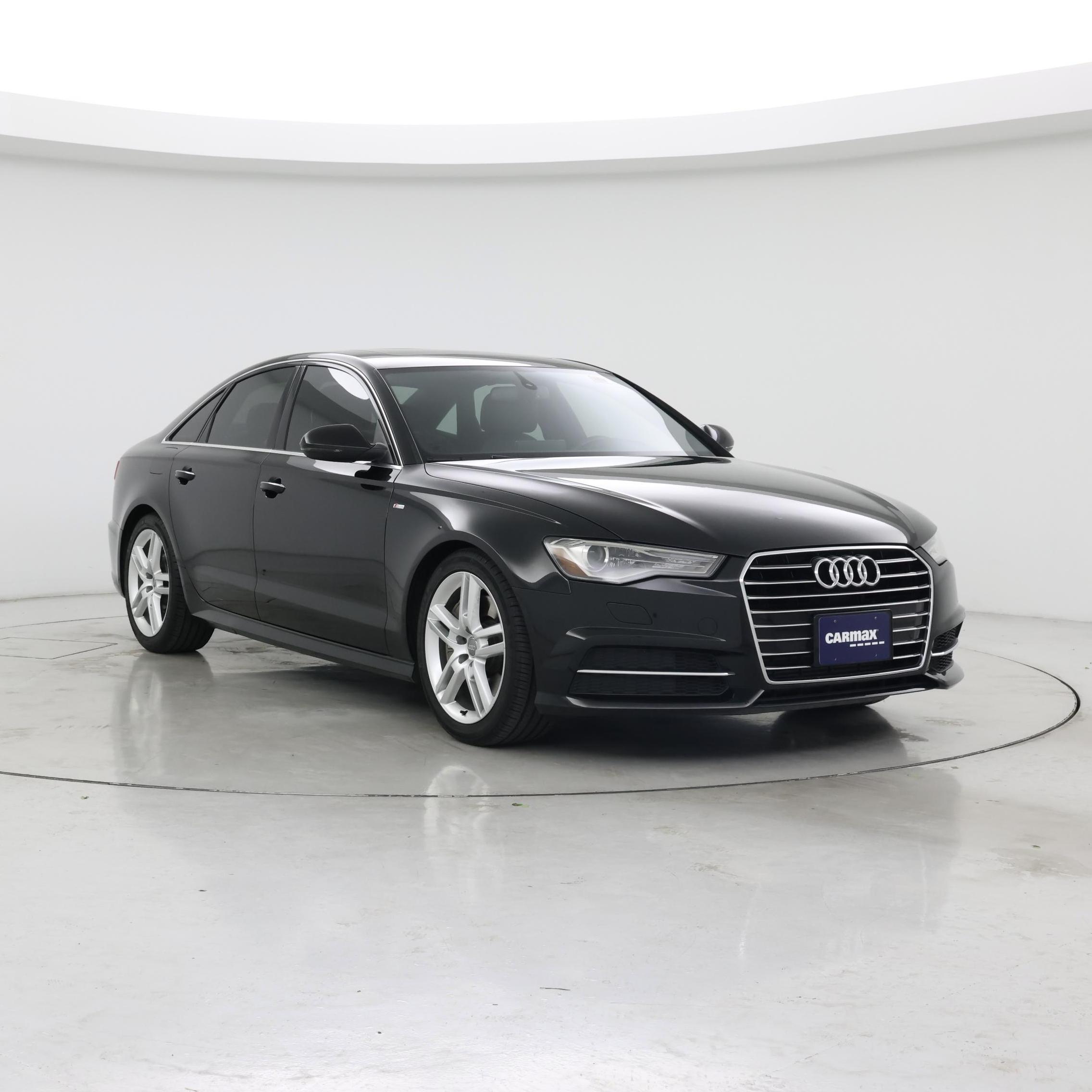 Black 2016 Audi A6 Sedan Front-Wheel Drive Automatic