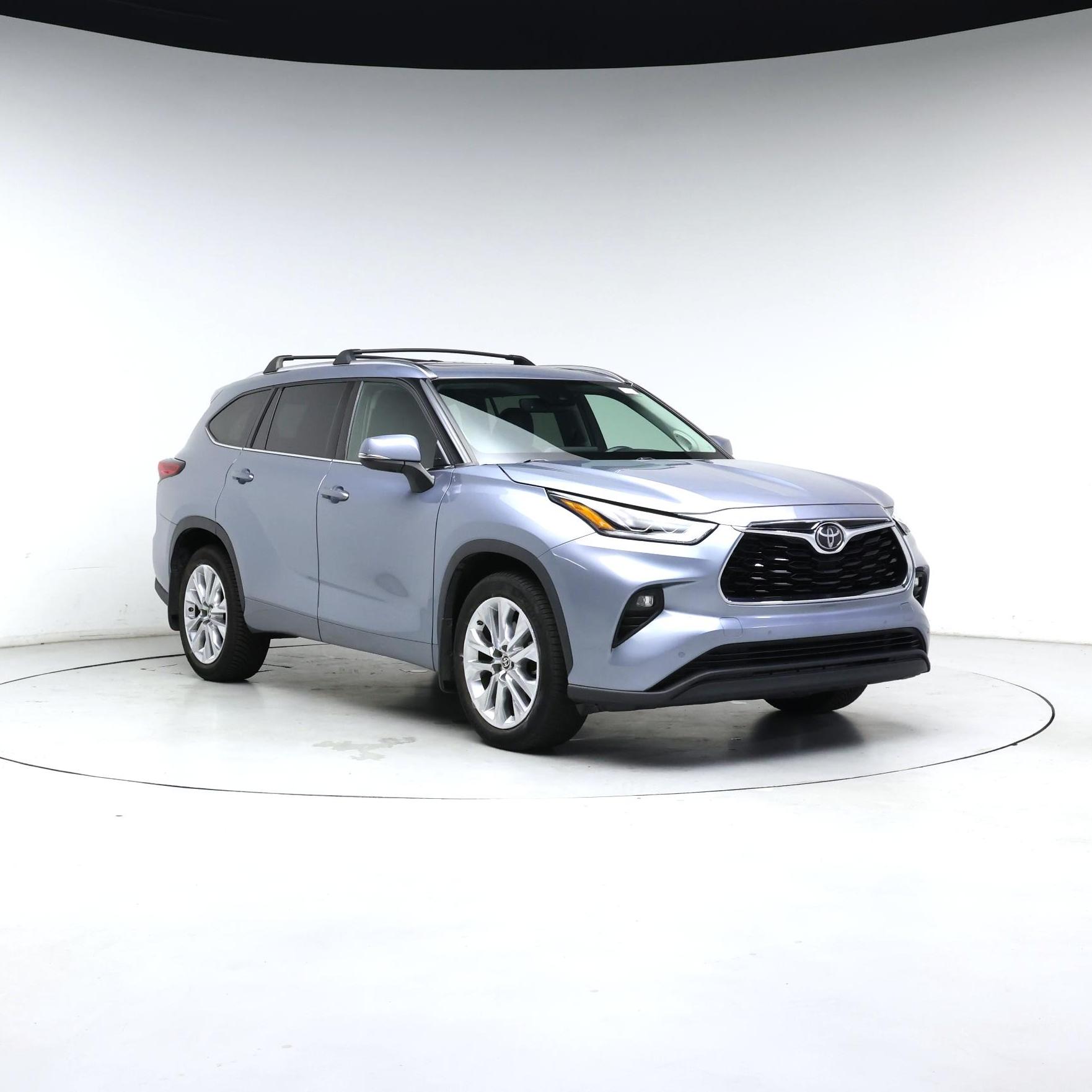 Blue 2020 Toyota Highlander SUV / Crossover All-Wheel Drive Automatic