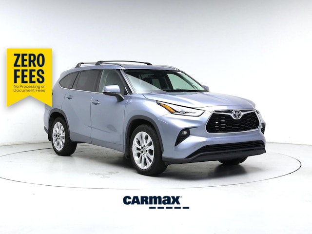 Blue 2020 Toyota Highlander SUV / Crossover All-Wheel Drive Automatic
