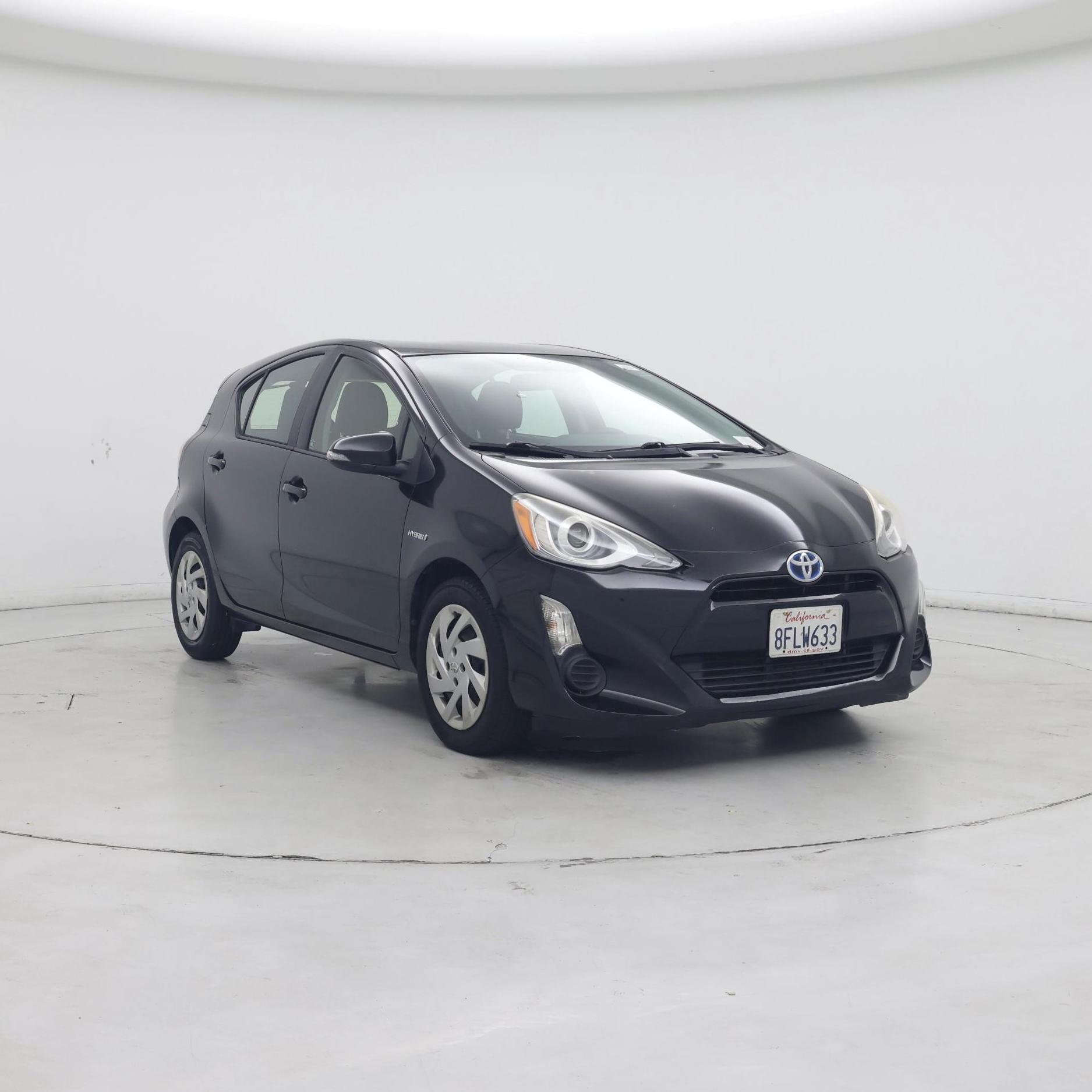 Black 2015 Toyota Prius c Hatchback Front-Wheel Drive Automatic