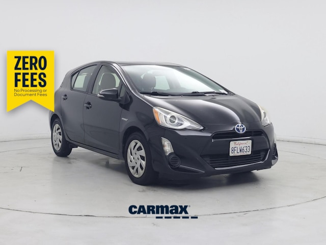 Black 2015 Toyota Prius c Hatchback Front-Wheel Drive Automatic
