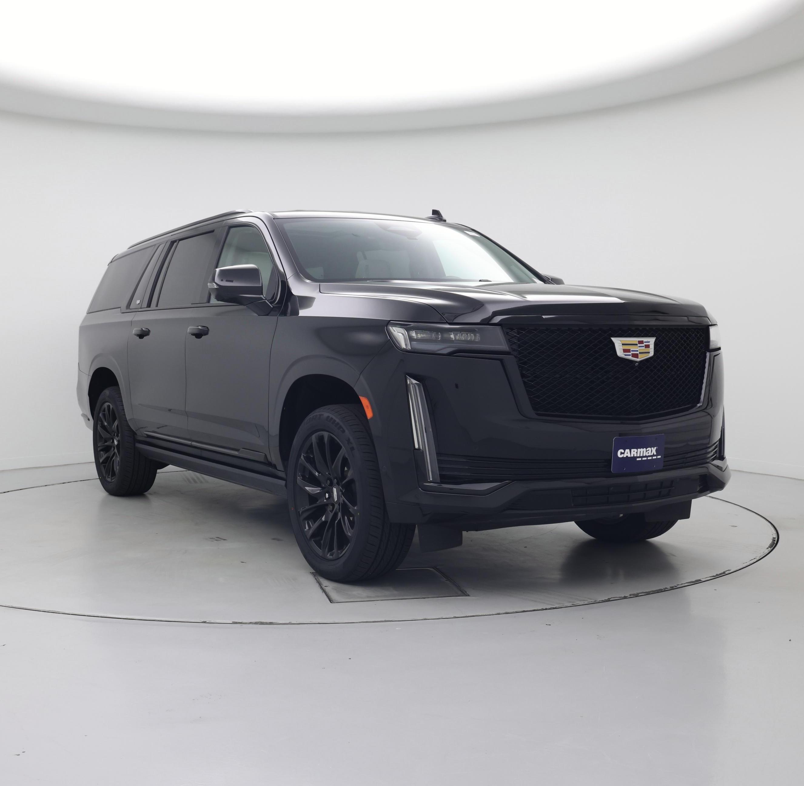 Black 2022 Cadillac Escalade ESV SUV / Crossover Four-Wheel Drive Automatic