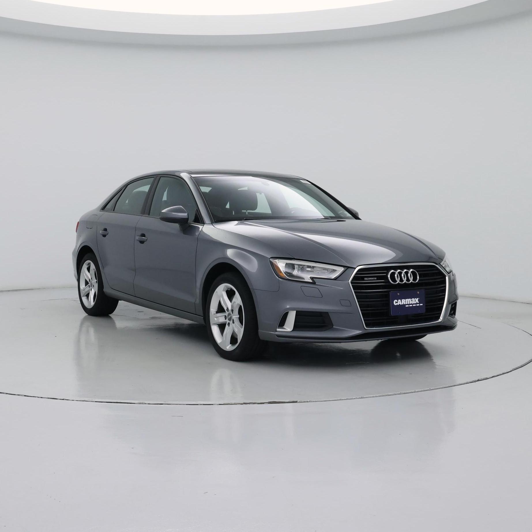 Gray 2017 Audi A3 Sedan All-Wheel Drive Automatic