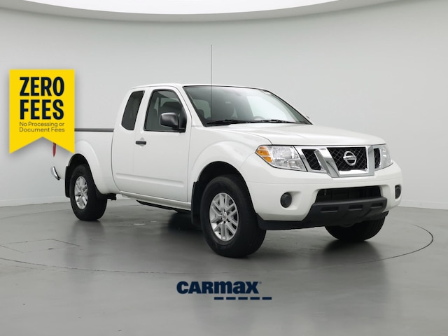 White 2021 Nissan Frontier Pickup Truck Four-Wheel Drive Automatic