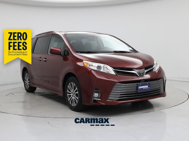 Red 2019 Toyota Sienna Minivan Front-Wheel Drive Automatic