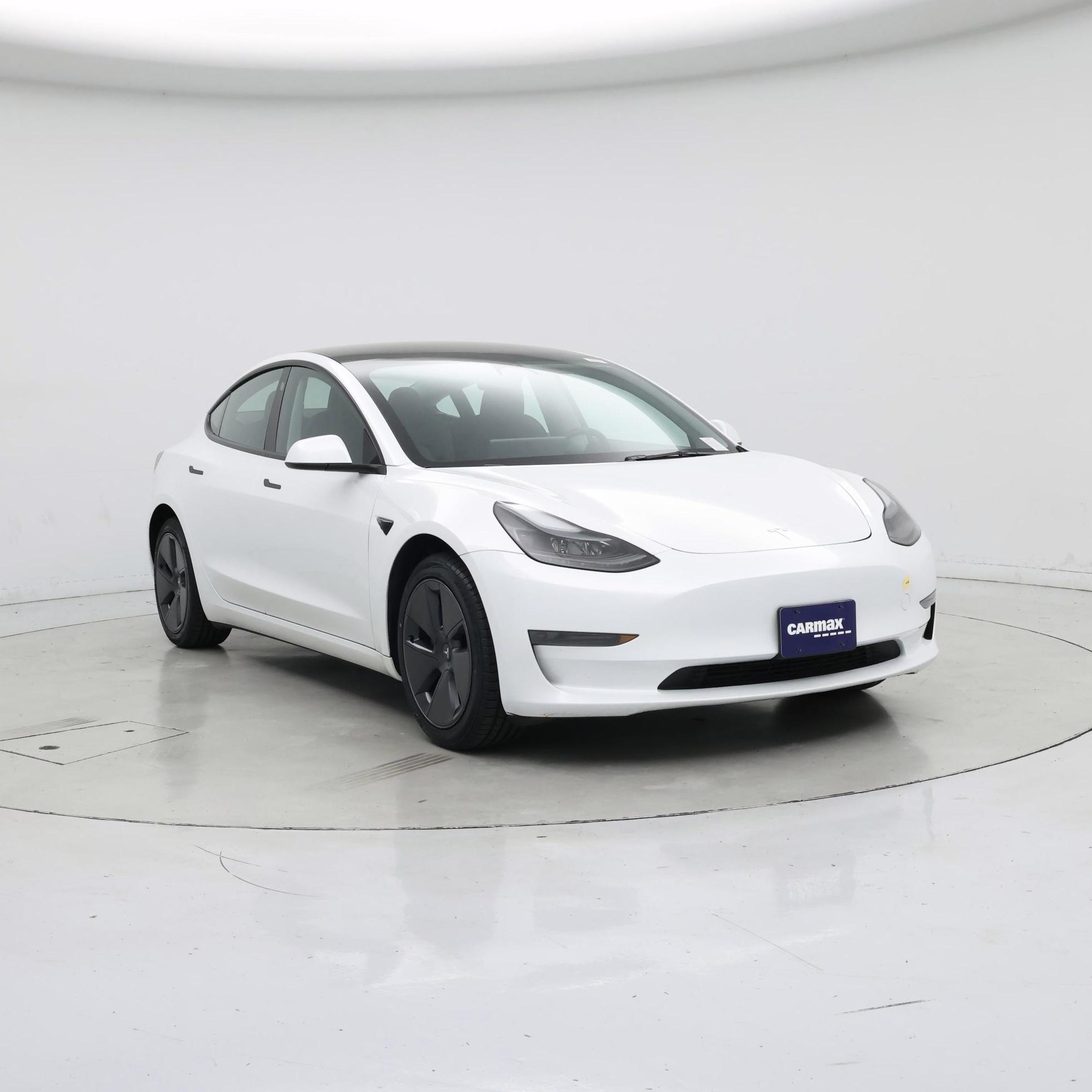 White 2023 Tesla Model 3 Sedan Rear-Wheel Drive Automatic
