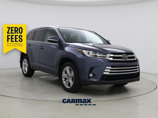 Blue 2018 Toyota Highlander SUV / Crossover All-Wheel Drive Automatic
