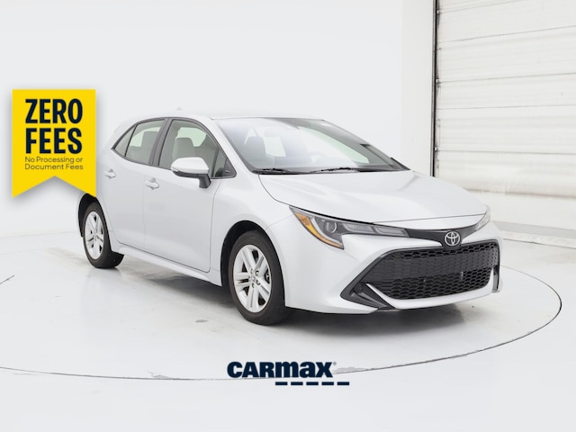 Silver 2022 Toyota Corolla Hatchback Hatchback Front-Wheel Drive Manual