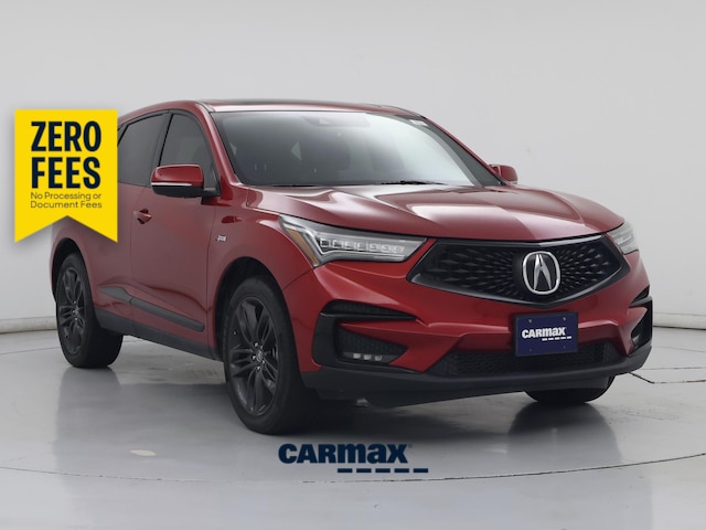 Red 2021 Acura RDX SUV / Crossover Front-Wheel Drive Automatic