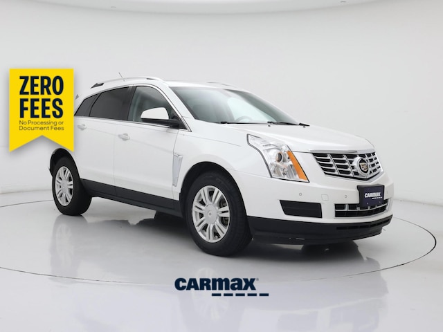 White 2016 Cadillac SRX SUV / Crossover Front-Wheel Drive Automatic