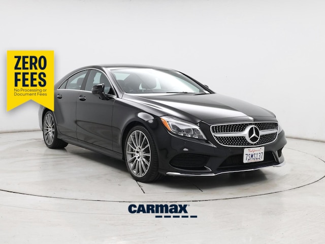 Black 2016 Mercedes-Benz CLS Sedan Rear-Wheel Drive Automatic